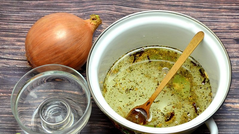 горячий маринад для рыбы