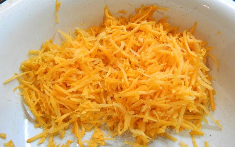 как нашинковать морковь