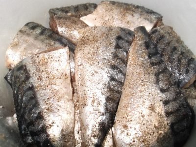 Маринованная скумбрия