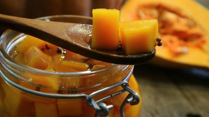 тыква в маринаде