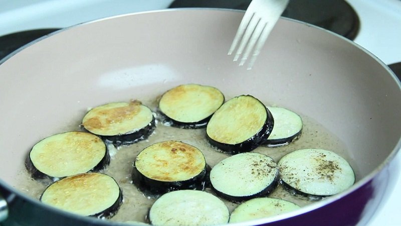 баклажаны с болгарским перцем