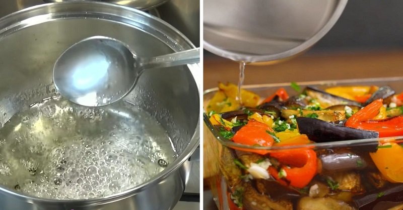 готовая закуска из баклажан