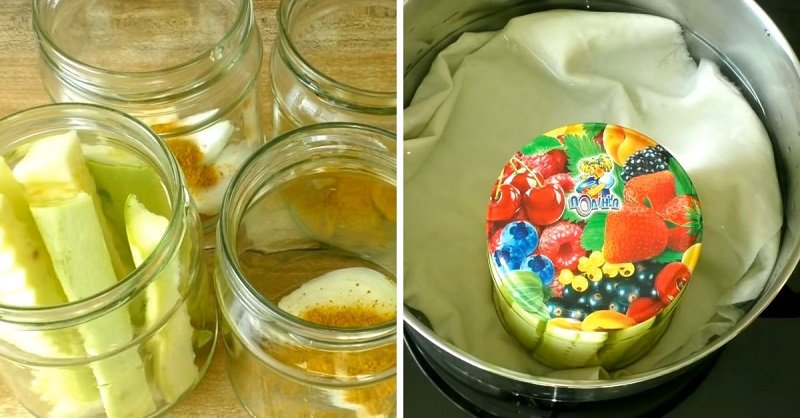 стерилизация кабачков