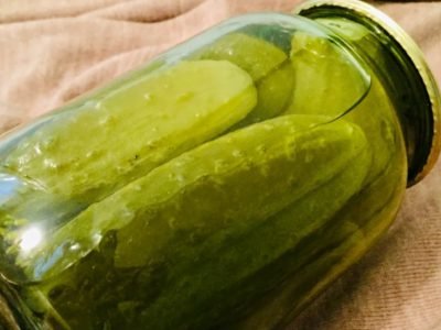 Детские маринованные огурцы без уксуса