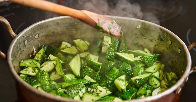 маринование огурцов