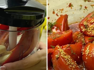 Сезонные маринованные помидоры быстрого приготовления