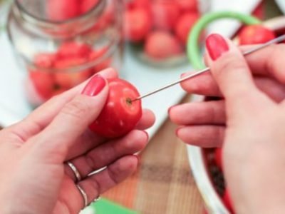 Маринованные помидоры черри