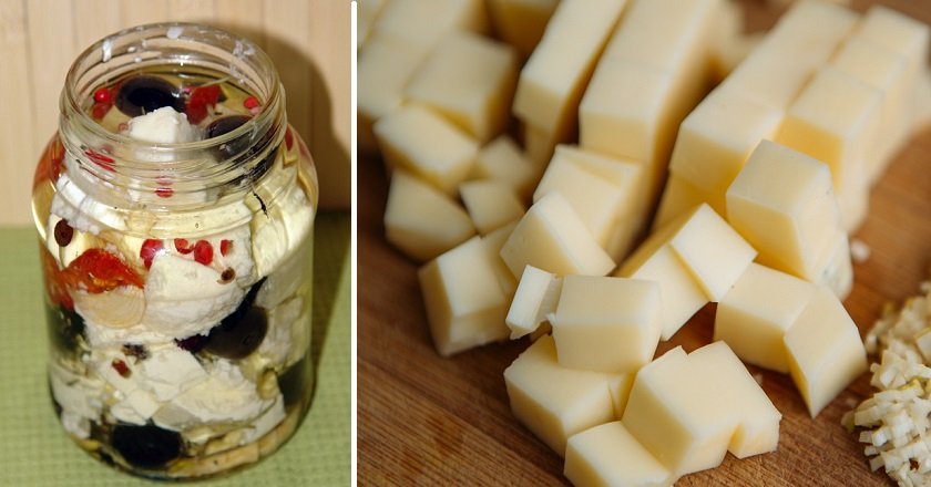 маринований сир - готуємо з покроковими фото
