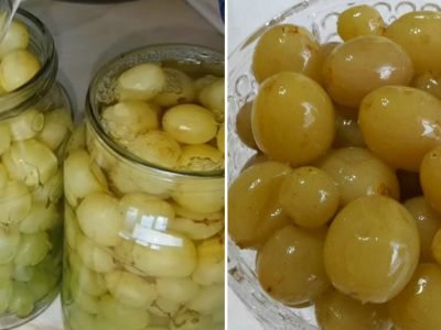 Маринованный виноград на зиму