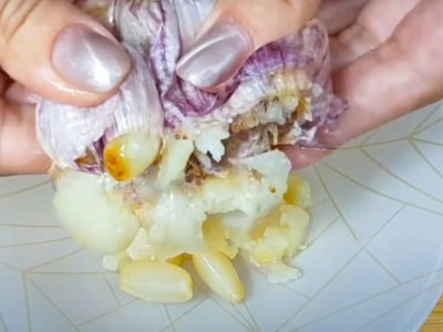 Масло с чесноком