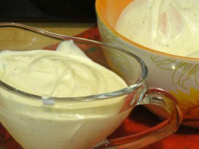 Майонез из сметаны