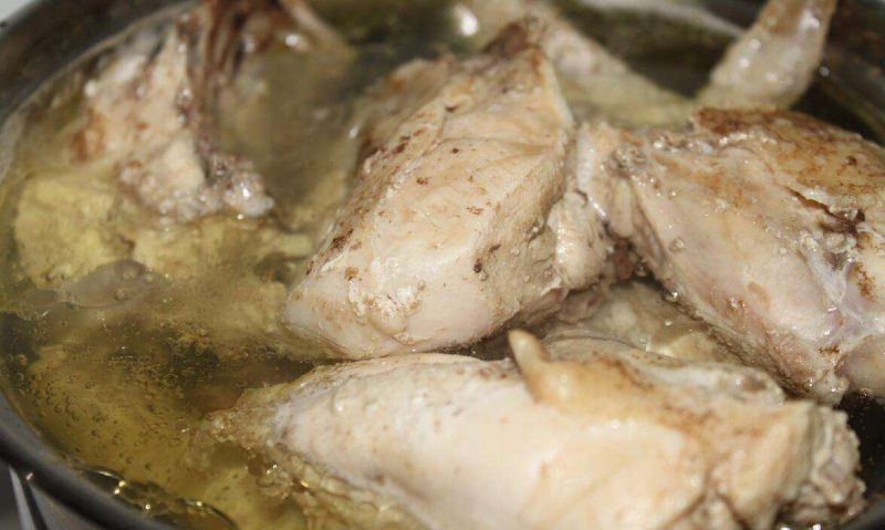 вареная курица