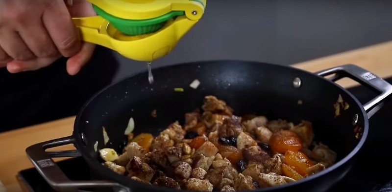 жареная курица с мёдом