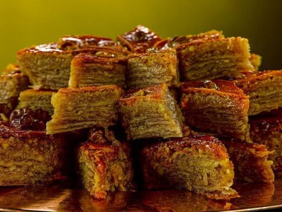 Медово-апельсиновая пахлава