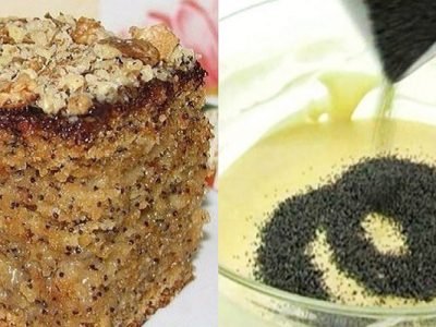 Медово-маковый торт