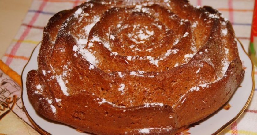 медовый кекс на квасе