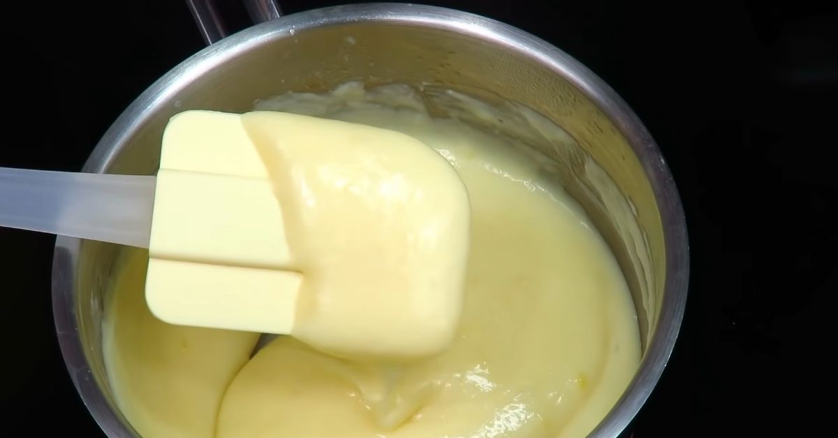 пирог с заварным кремом