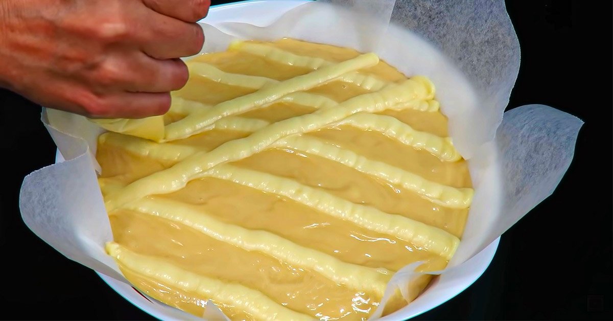 тесто с соусом