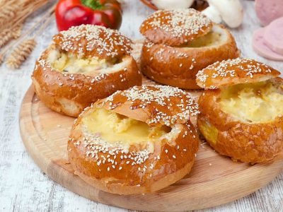 Мини-киши из булочек