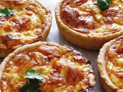 Мини-киши с ветчиной