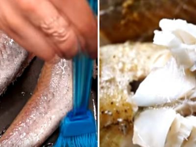 Минтай в духовке