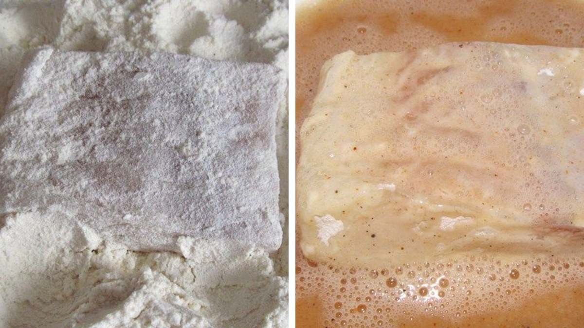 панировка минтая