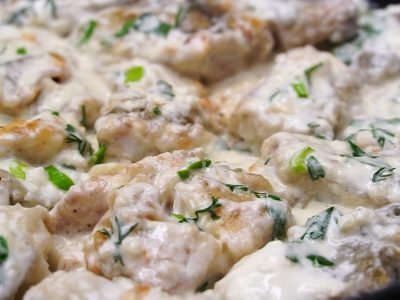 Минтай «Шелковый» в сливочном соусе