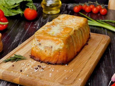 Многослойная запеканка из сладкого картофеля