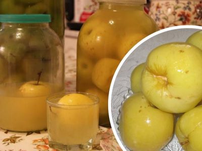 Моченые или квашеные яблоки