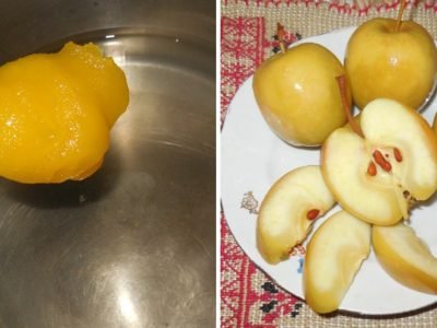 Моченые яблоки на меду