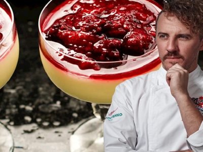 Молочное бланманже от Евгения Клопотенко