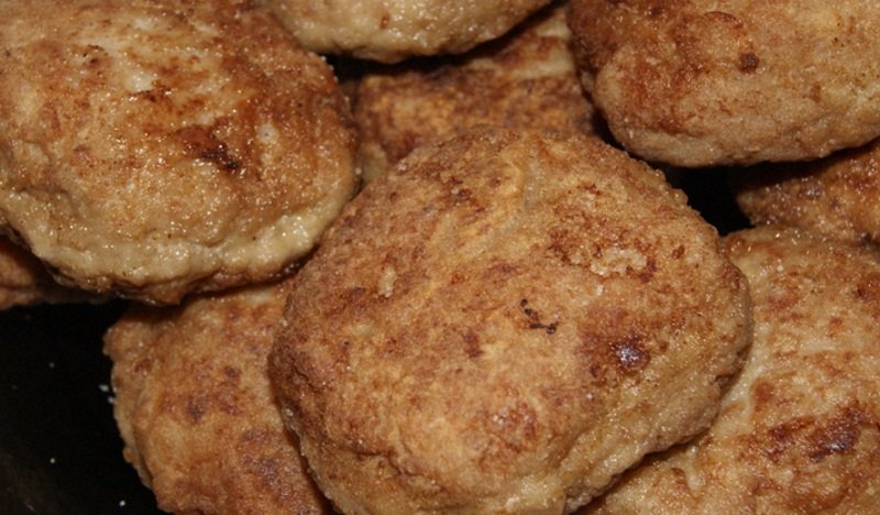 готовые молочные котлеты