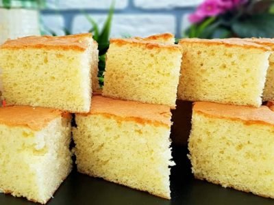 Простой молочный бисквит