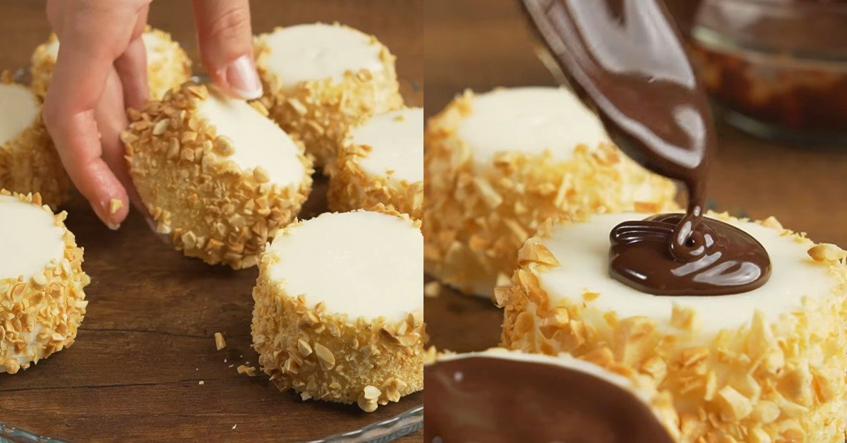 молочный десерт в стакане