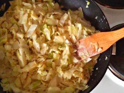 Молодая капуста в духовке