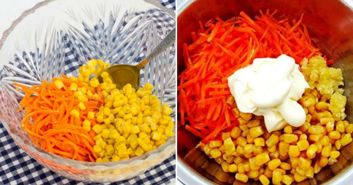 салат морковь по-французски