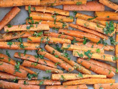 Морковь в духовке