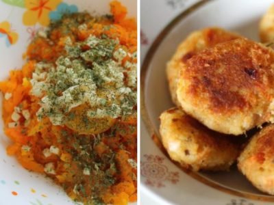 Морковно-сырные котлеты