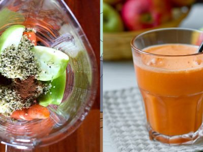 Морковно-яблочный сок