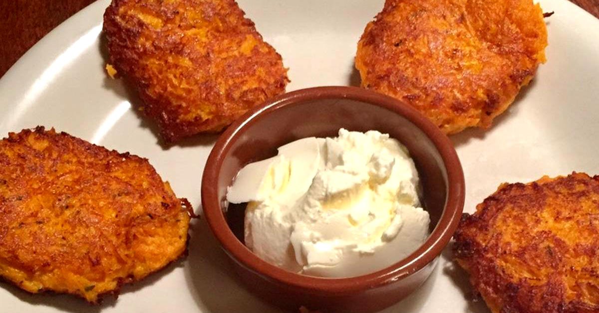 драники с морковью