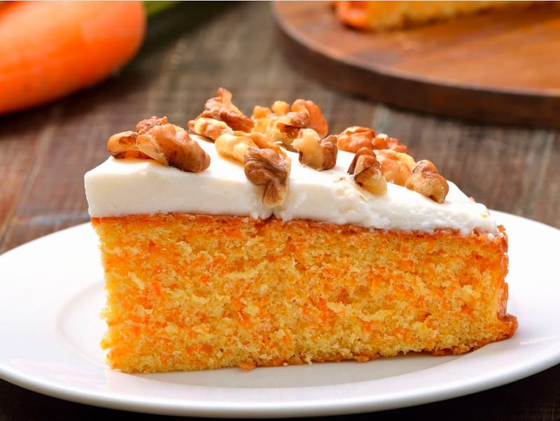 кекс с морковкой