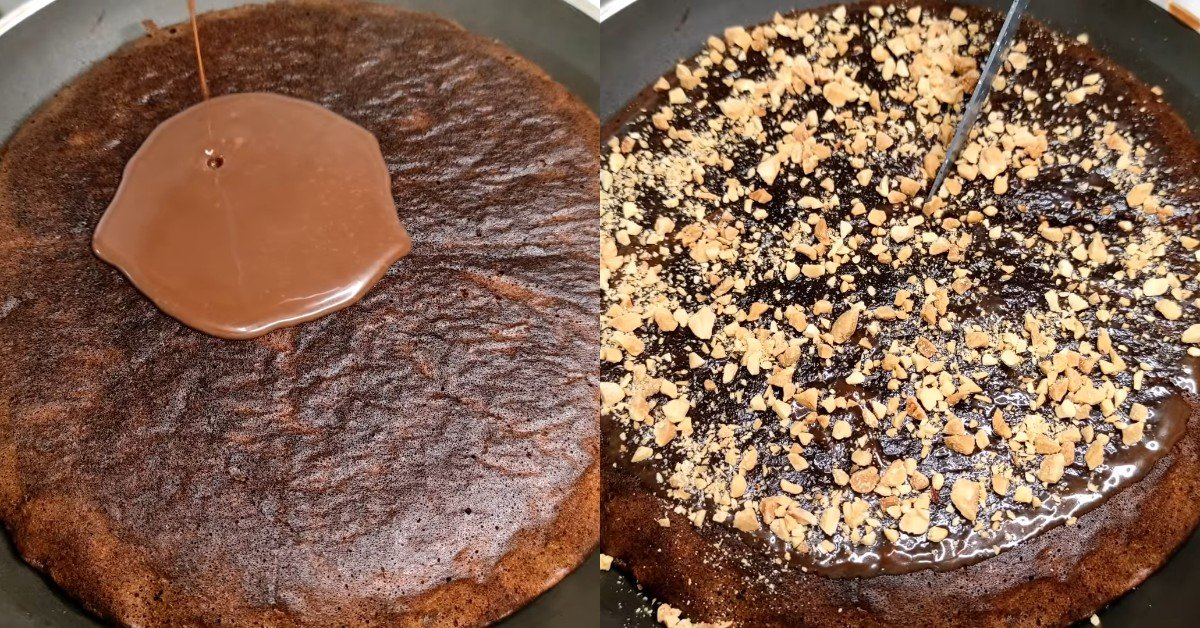 шоколадно-морковный пирог