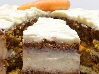 Морковный торт с ананасом