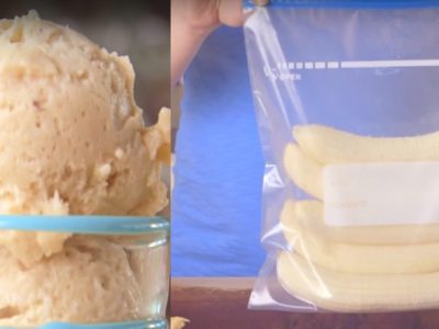 Мороженое из банана