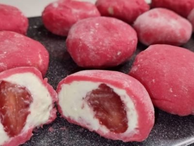 Моти с ягодами: популярный японский десерт