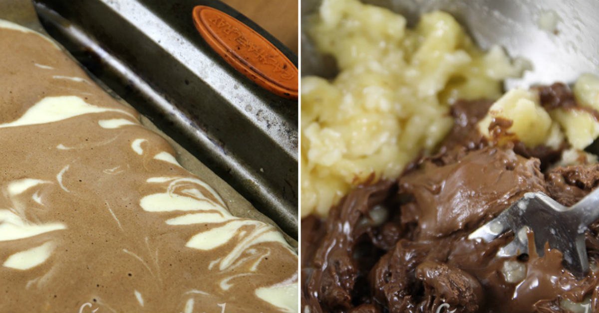 бананово-шоколадный крем