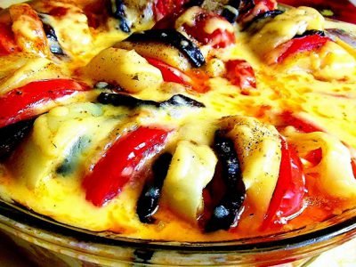 Мусака с баклажанами