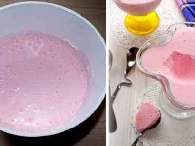 Мусс из киселя