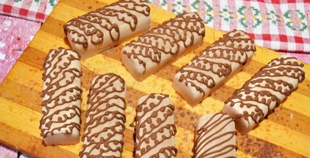 пирожные с шоколадным муссом