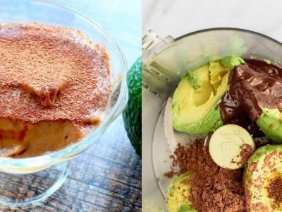 Муссовый десерт из авокадо